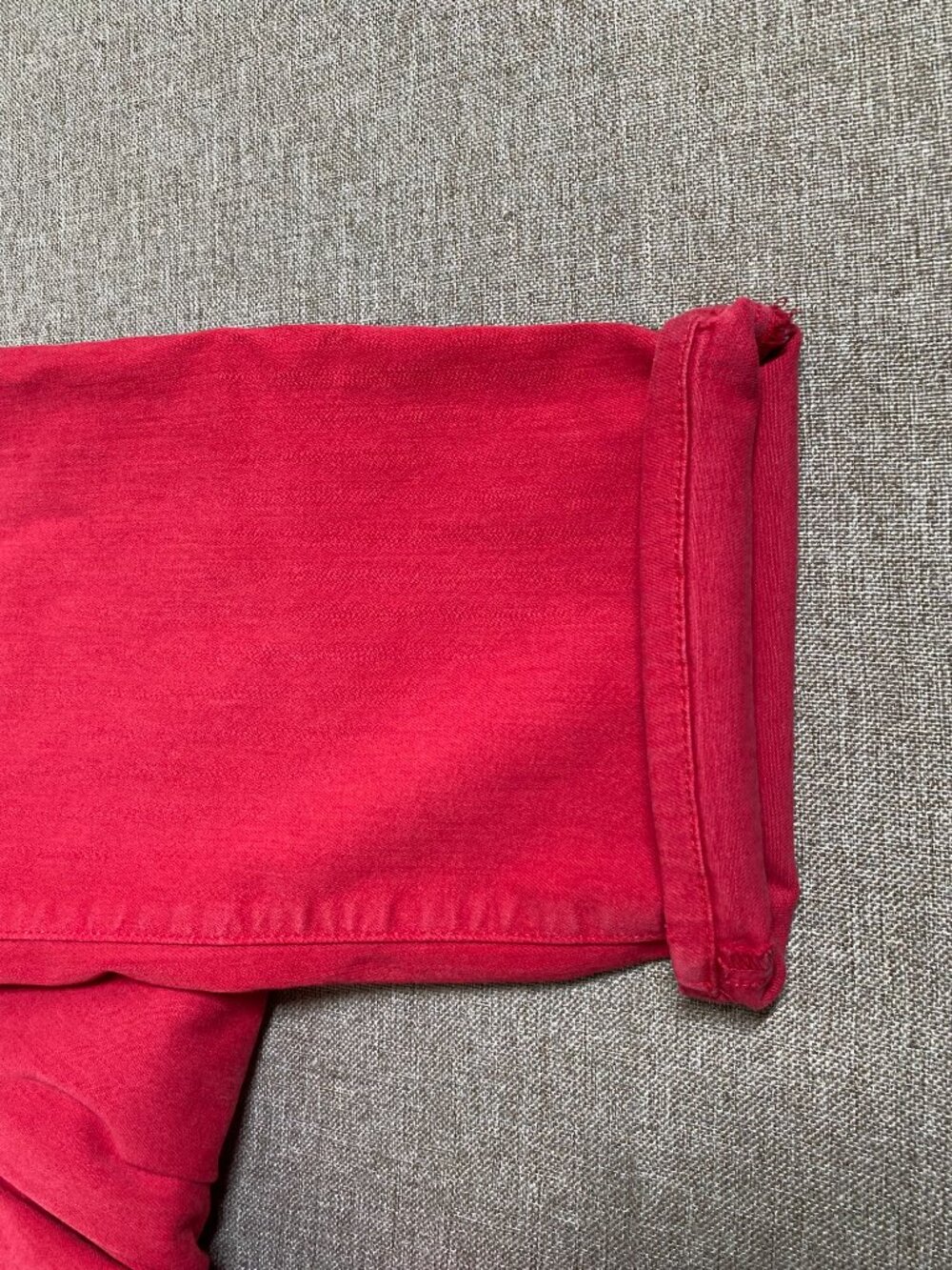 Chico's SLIMMING Girlfriend Ankle Jeans Women's 3 (US 16) High Rise Red Casual - Picture 8 of 16